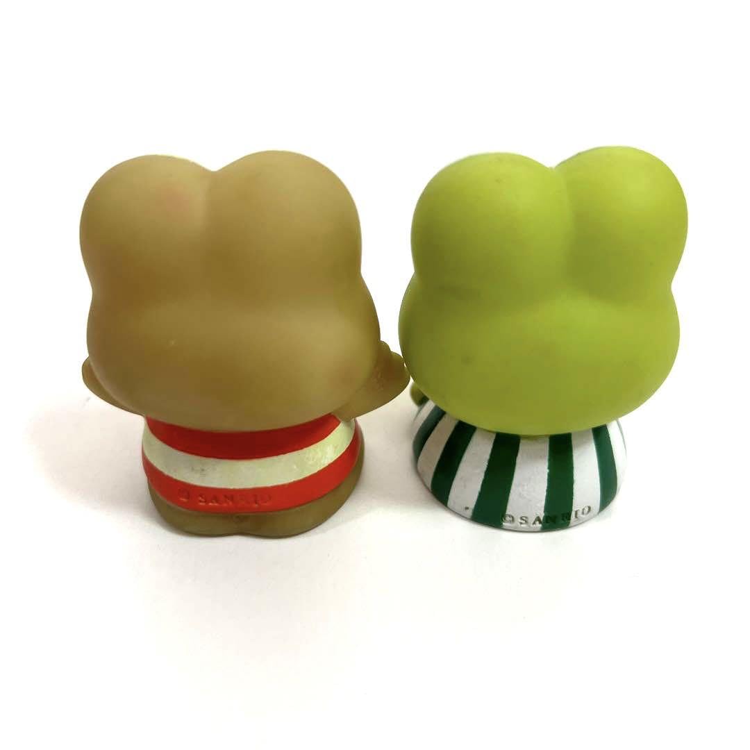 Amazon.co.jp: 当時物 けろけろけろっぴ ソフビ 指人形 2個